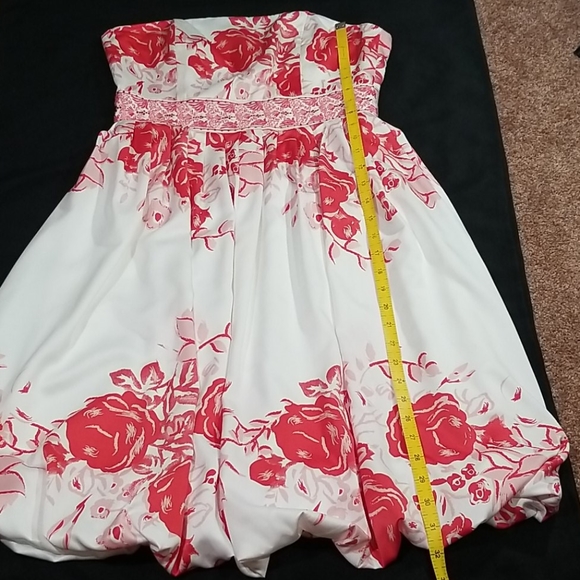 Forever twenty one strapless floral dress. M - Picture 10 of 12